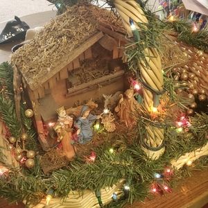 Nativity Basket